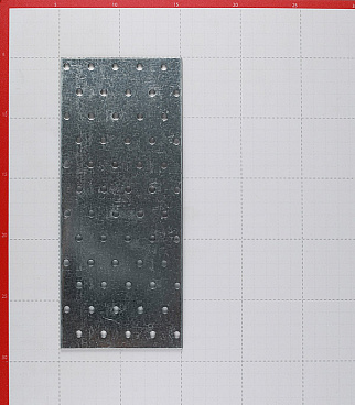 Пластина соединительная оцинкованная 240х100х2.0 мм