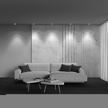 Потолочный светильник Technical C065CL-8W3K-SQ-WB