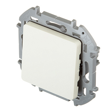 Выключатель Legrand Inspiria одноклавишный встраиваемый слоновая кость (673601)