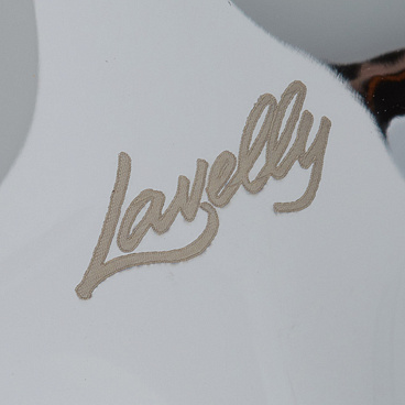 Смеситель для ванны Lavelly Simple хром двухвентильный с длинным изливом с лейкой (672192)