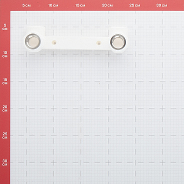 Водорозетка полипропиленовая Valtec двойная 25 мм х 1/2 ВР(г) на планке (VTp.724.0.02504)