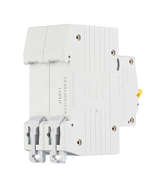 Автоматический выключатель модульный IEK Karat ВА 47-29 2P 32А тип C 4,5 кА 400 В (MVA20-2-032-C)