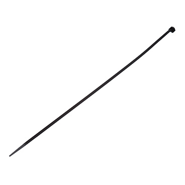 Стяжка кабельная Fortisflex НСС EasyFix 250х3,6 мм полиамидная черная (100 шт.) (84815)