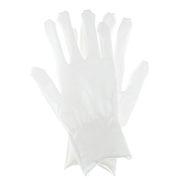 Перчатки нейлоновые белые 9-11 (L-XXL)
