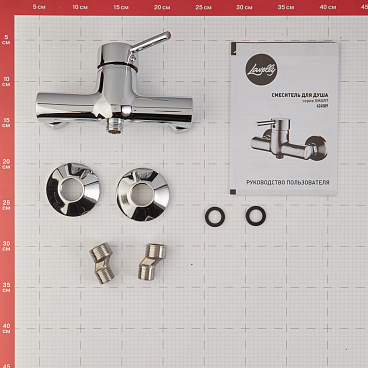 Смеситель для душа без излива Lavelly Smart хром без лейки однорычажный (624589)