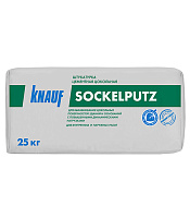 Штукатурка цементная Knauf Зокельпутц цокольная 25 кг