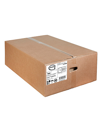 Мойка для кухни Granula Standart 76х50х20 см врезная с крылом кварц черная