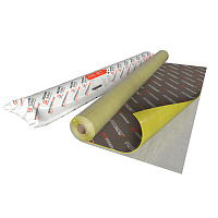 Мембрана звукоизоляционная Звукоизол ВЭМ СМК 4х1200х2500 мм 3 кв.м самоклеящаяся