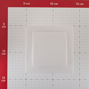 Выключатель Svet одноклавишный встраиваемый белый (0604-00011)