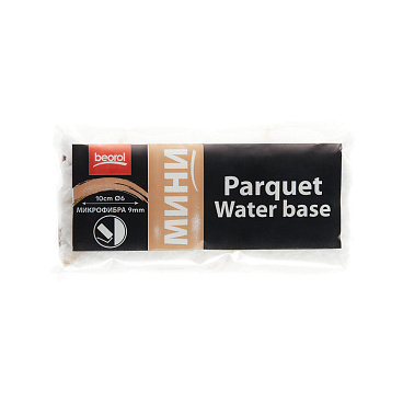 Валик микрофибра 100 мм d45 мм ворс 9 мм для водной основы без ручки Beorol Parquet (2 шт.)