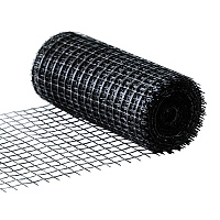 Сетка кладочная базальтовая 25х25 мм 50/50 кН/м 0,37х50 м рулон