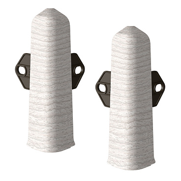 Угол наружный Деконика 100 мм клен патина Г-профиль (2 шт.)