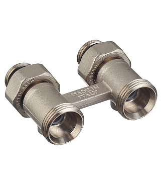 Узел нижнего подключения Tiemme 3/4 EK х 3/4 EK для радиатора (3390001)