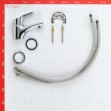 Смеситель для раковины Corsa Deco OX однорычажный хром (FBOX)