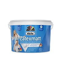 Краска интерьерная Dufa Latexmatt база А белая 2,5 л
