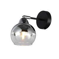 Бра Freya Jasper E27 60 Вт 230 В черное/серебро IP20 (FR5225WL-01B)