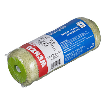 Валик полиакрил 180 мм d48 мм ворс 18 мм для водной основы без ручки Wenzo Roma