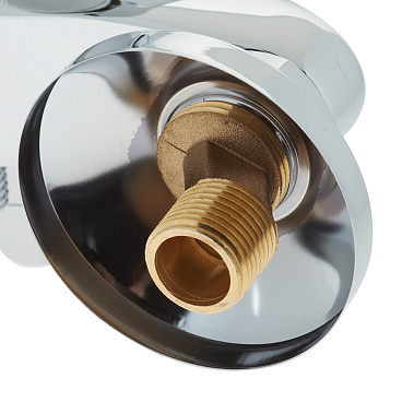 Смеситель для ванны Lavelly Fluent хром однорычажный с длинным изливом без лейки (672202)