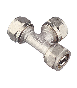 Тройник VALTEC (VTm.331.N.161616) 16 обж(ц) х 16 обж(ц) х 16 обж(ц)