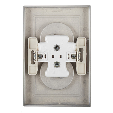 Розетка Systeme Electric AtlasDesign встраиваемая алюминий (ATN000320)