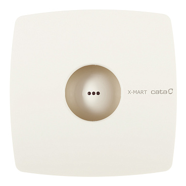 Вентилятор осевой Cata X-Mart 10 Timer с таймером d100 мм слоновая кость