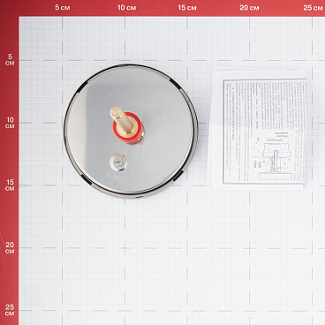 Термометр аксиальный Росма 1/2 НР(ш) d100 мм шток 100х6 мм 120°С (2539)