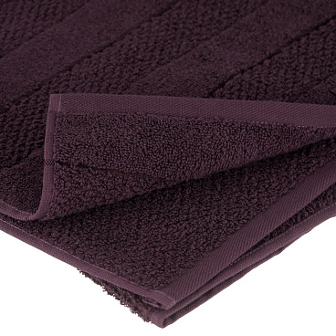 Полотенце махровое банное Lorikeet 70х140 см черничный шоколад