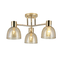 Люстра потолочная Schaffner Lettore E14 120 Вт 15 кв.м (4570-3 GD)