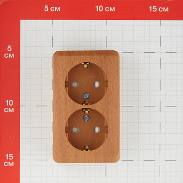 Розетка Systeme Electric Этюд накладная бук со шторками (PA16-008T)