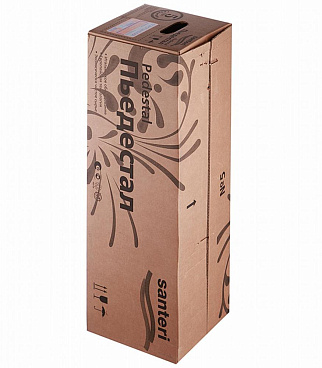 Пьедестал Santeri Воротынский 675 мм белый (1.3601.7.S00.00B.0)