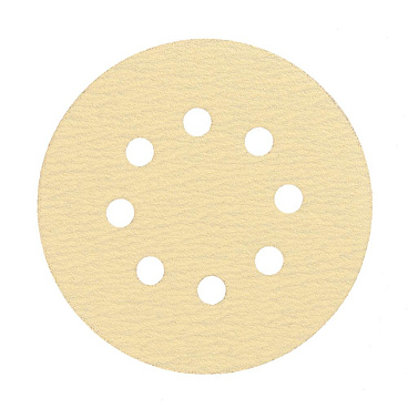 Диск шлифовальный КМ Gold d125 мм P100 на липучку бумажная основа (5 шт.)