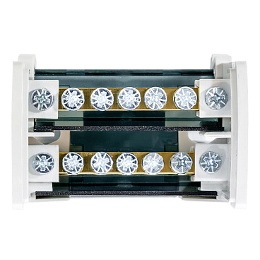 Шина нулевая EKF PROxima 2х7 отверстий в корпусе (sn0-2х7)