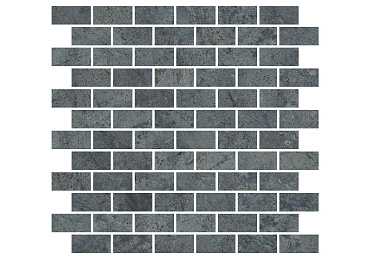 Эвора Декор мозаичный синий светлый глянцевый MM13122 30х32