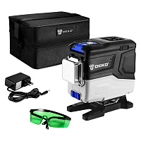 Уровень лазерный Deko LL12-HVR (065-0202) с аккумулятором