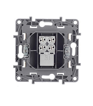 Розетка телефонная Legrand Etika встраиваемая слоновая кость RJ11 (672340)