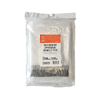 Дверь пленочная RoxelPro защитная с С-образным замком 2200х1200 мм (2,64 кв.м)