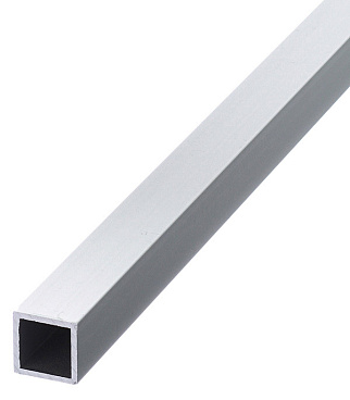 Трубка алюминиевая квадратная 15х15х1,5х2000 мм анодированная