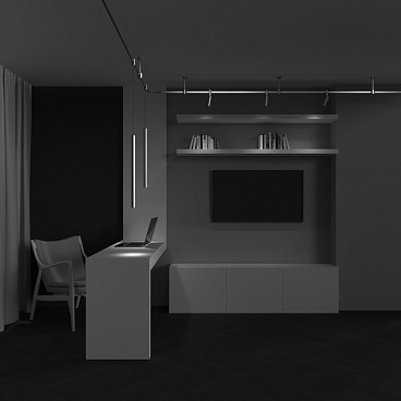 Трековый светильник Technical TR156-1-5W3K-BS