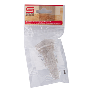 Угол внутренний Salag Lima 72 мм серый гладстоун (1 шт.)