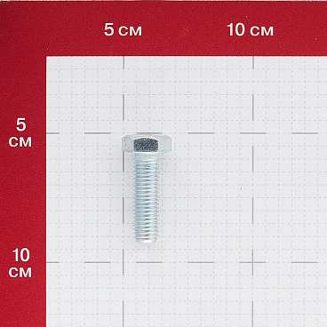 Болт оцинкованный M10x35 мм DIN 933 10,9 (6 шт.)