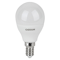 Лампа светодиодная Osram LED Star E14 2700К 9 Вт 806 Лм 170-250 В шар матовая