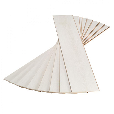 Ламинат 32 класс Egger Home дуб тосколано белый 1,99 кв.м 8 мм с фаской