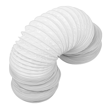 Воздуховод гибкий гофрированный армированный Era полимерный d100 мм 6 м