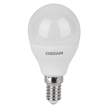 Лампа светодиодная Osram LED Star E14 2700К 9 Вт 806 Лм 170-250 В шар матовая