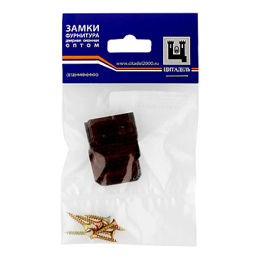 Комплект креплений для москитной сетки "Z" сталь коричневый