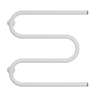 Полотенцесушитель водяной MyFrea М-1 500х500 мм м-образный белый