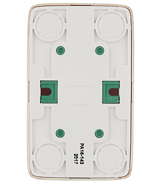 Розетка Hegel Alfa накладная сосна (РА16-143-02)