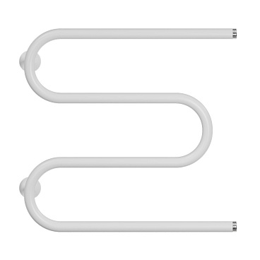 Полотенцесушитель водяной MyFrea М-1 500х500 мм м-образный белый