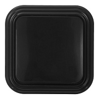 Выключатель Svet одноклавишный накладной черный (0603-00061)