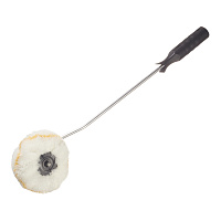 Валик полиамид 50 мм d50 мм ворс 12 мм для водной и алкидной основы с ручкой Hesler